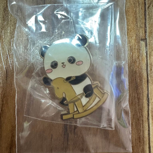 에버랜드 푸바오 목마뱃지