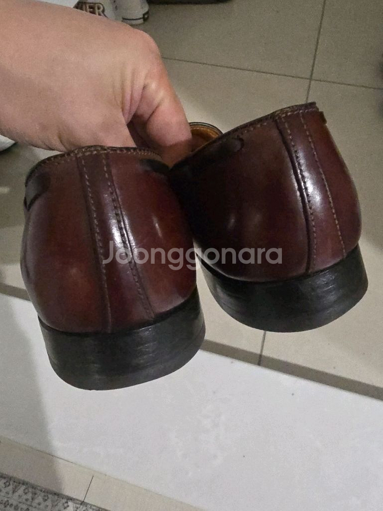 알든 Alden 563 버건디 테슬로퍼 7D--1