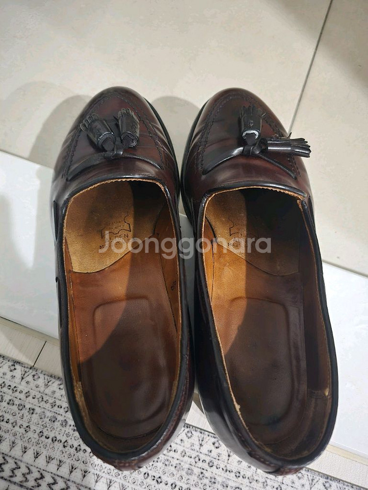 알든 Alden 563 버건디 테슬로퍼 7D--3