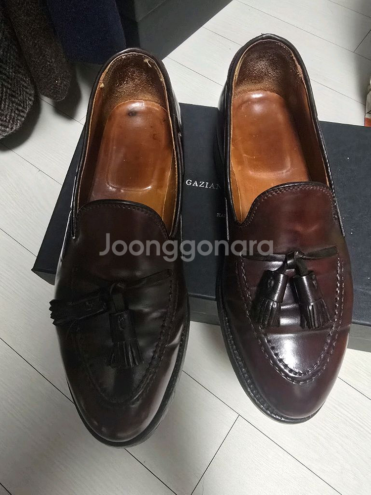 알든 Alden 563 버건디 테슬로퍼 7D--8