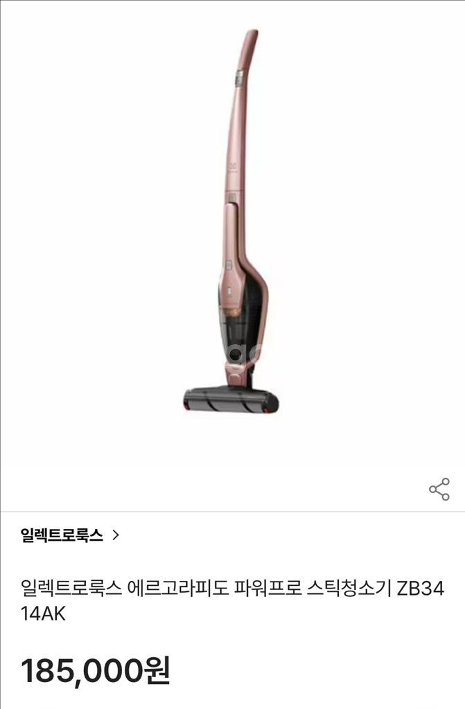 일렉트로룩스 에르고 라피도 청소기--0