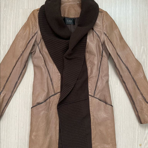 타임 양가죽 자켓