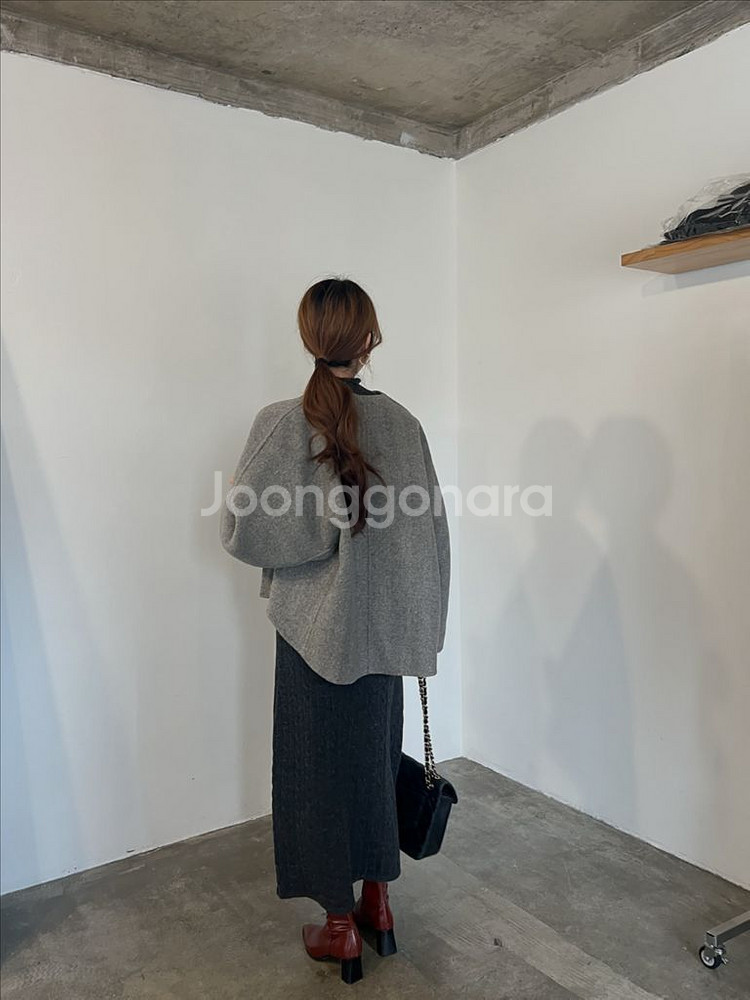 [새상품 (44-77)] 여성 더샌드 울100 자켓--4
