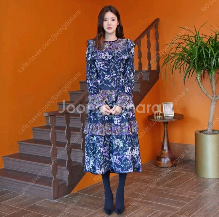 치유의옷장 아이윤원피스 보라 (S)--1
