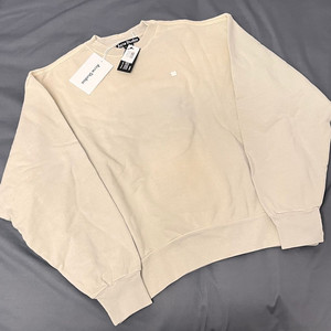 아크네스튜디오 피아 오버핏 맨투맨 더스티 그린 XS M