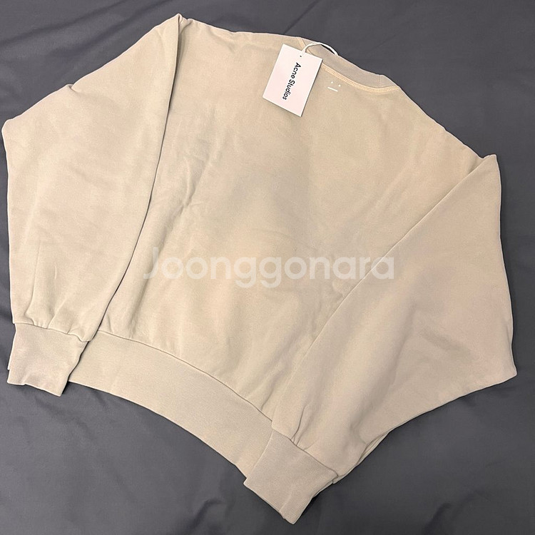 아크네스튜디오 피아 오버핏 맨투맨 더스티 그린 XS M--7