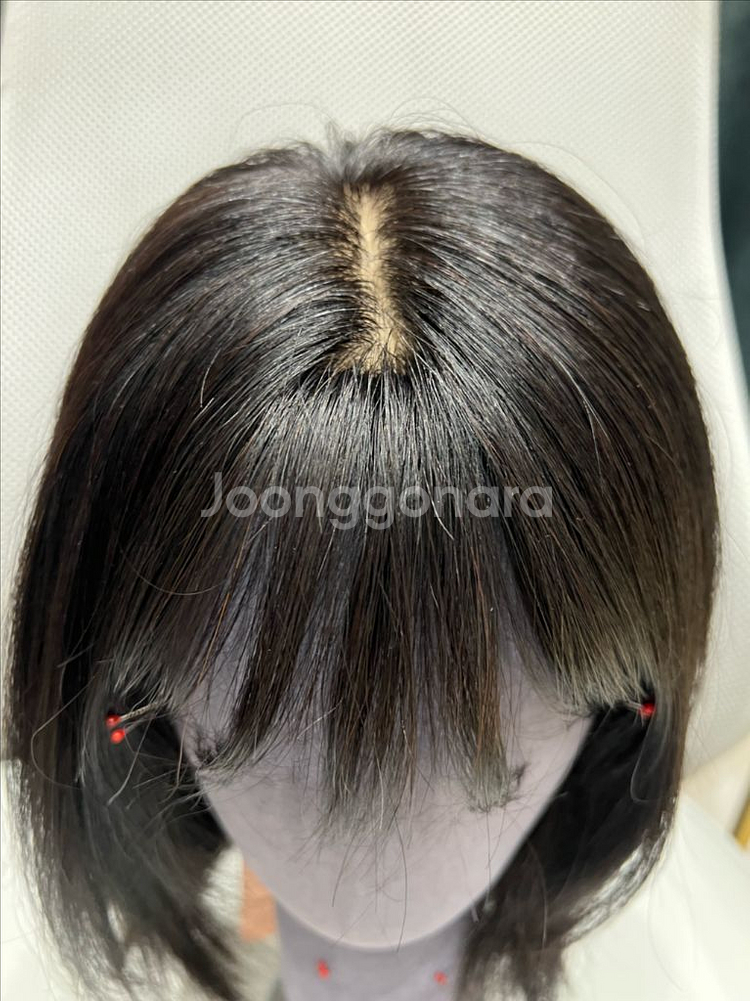 인모100프로(밝은갈색, 보브컷) 통가발 판매합니다--0