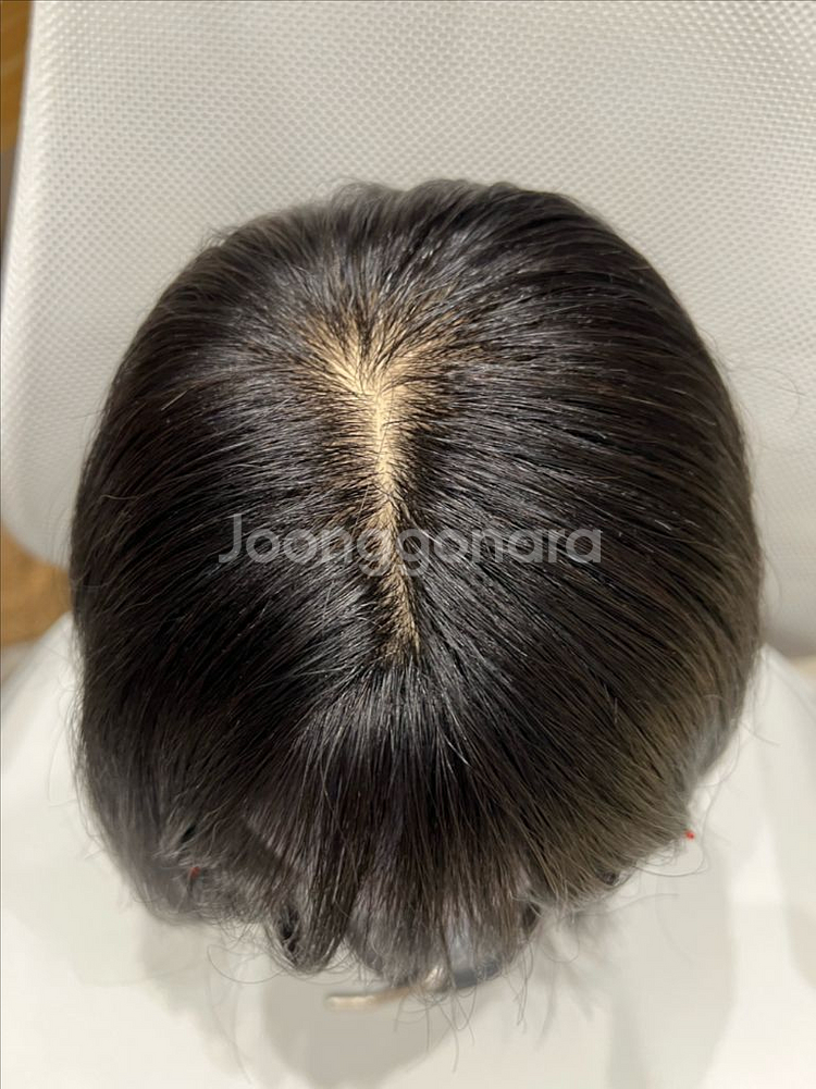 인모100프로(밝은갈색, 보브컷) 통가발 판매합니다--3