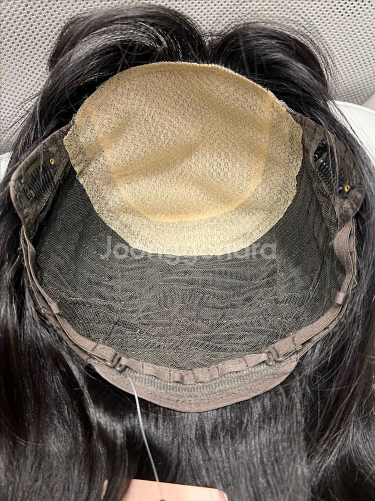 인모100프로(밝은갈색, 보브컷) 통가발 판매합니다--7