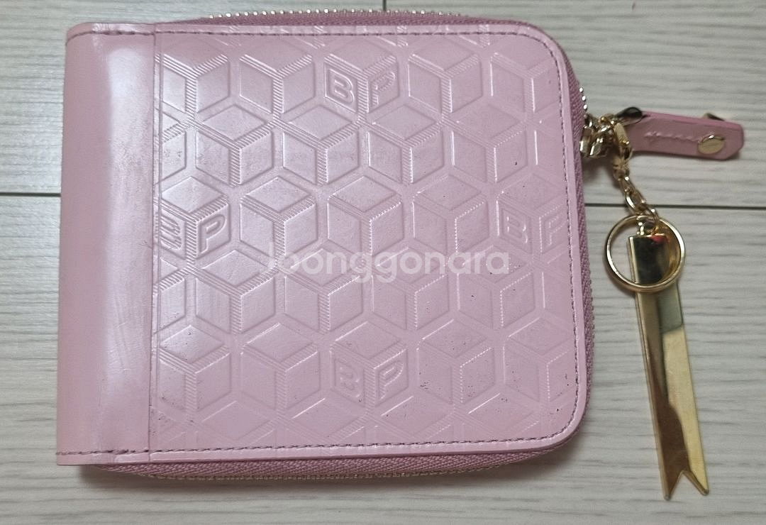 빈폴 핑크 반지갑--0