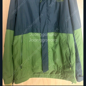 특가급처)노스페이스 그린 후드윈드브레이커. L/XL