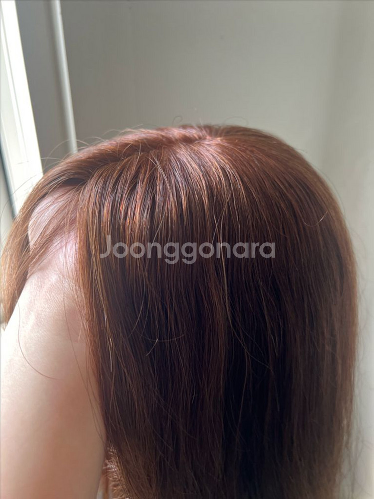 인모100프로(밝은갈색,펌머리)판매합니다--5