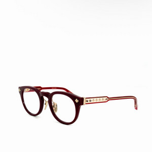 크롬하츠 딩가롱링롱 뿔테 안경 테 보르델로 레드 골드