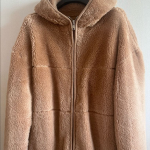 system 울 덤블 후드 점퍼