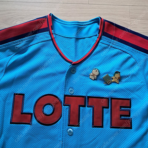 롯데 자이언츠 유니폼 3가지 (박진형, 차재용, 파란색