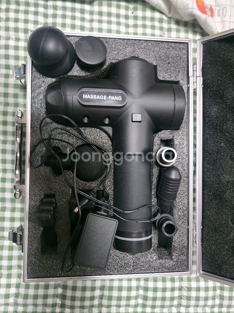 마사지팡 Massage-PANG 블랙 마사지건 풀세트--1