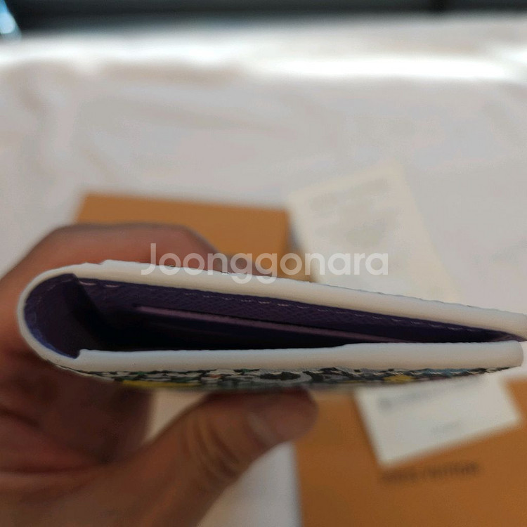 루이비통카드지갑 코믹스 한정판 보증서정품 새상품 m82--6