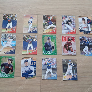 프로야구 선수 카드 모음 (롯데, NC, KT, 키움)