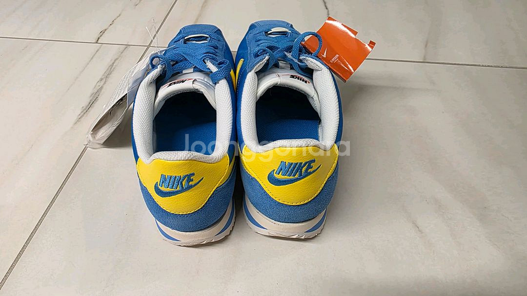 나이키 코르테즈 파랑/노랑 280mm 새상품--2