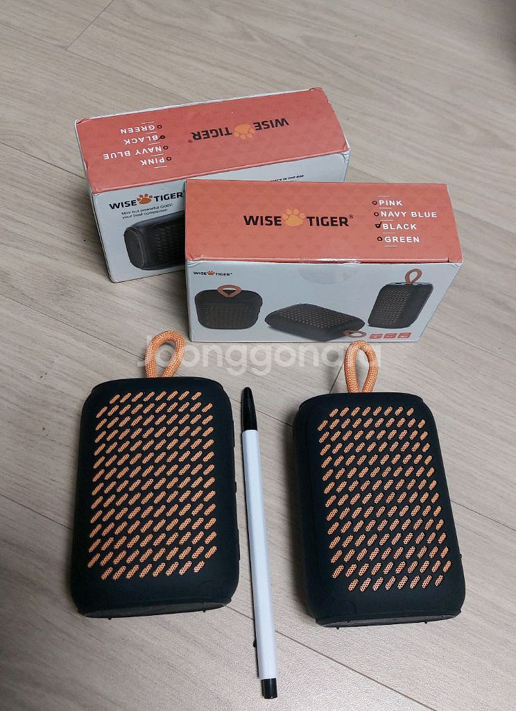 와이즈타이거 Q06P 블루투스스피커 2대--0