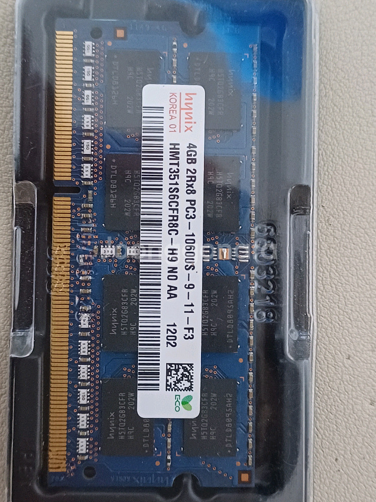 노트북 ddr3 4gb+8gb 램--0