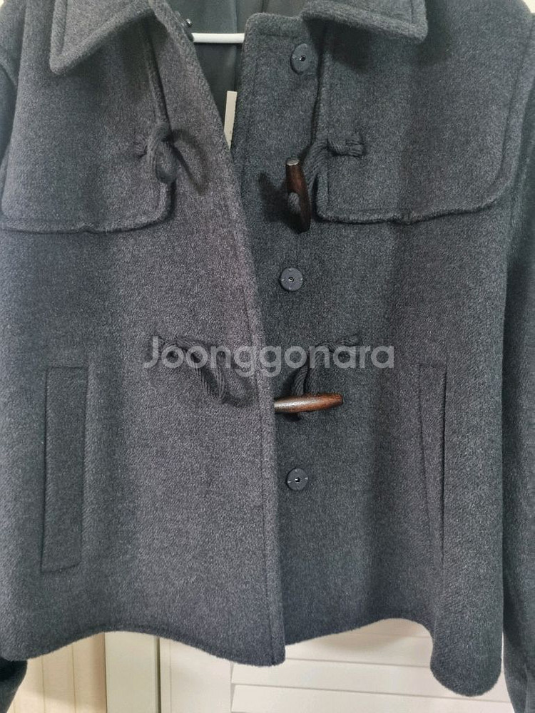 리스트 토글 단추 코트--2