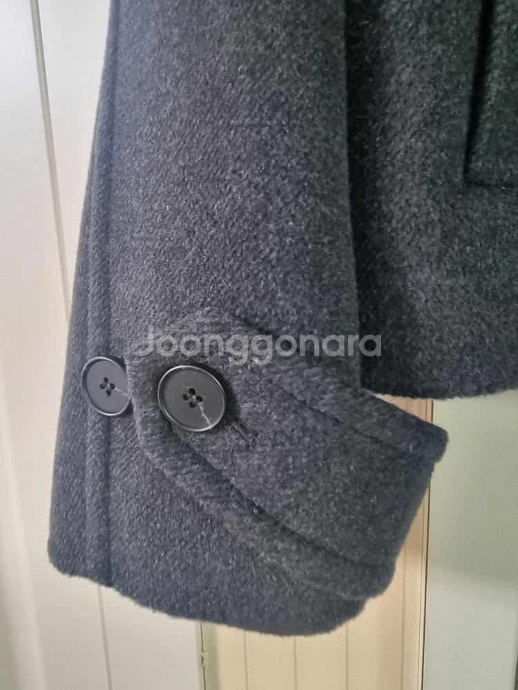 리스트 토글 단추 코트--4