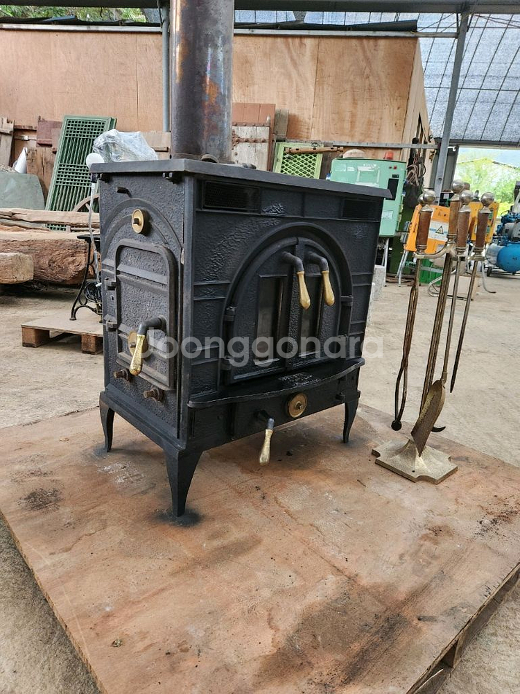 화목난로 주물난로 미제주물난로 OEM--3