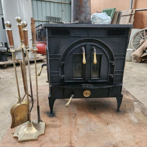 화목난로 주물난로 미제주물난로 OEM