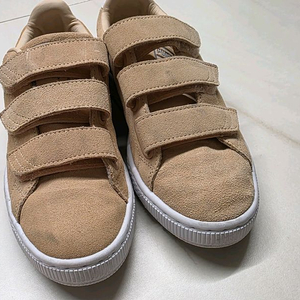 푸마 스웨이드 벨크로 운동화 240mm