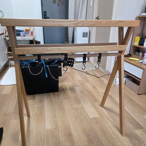 캠핑 온핑 우드 행어