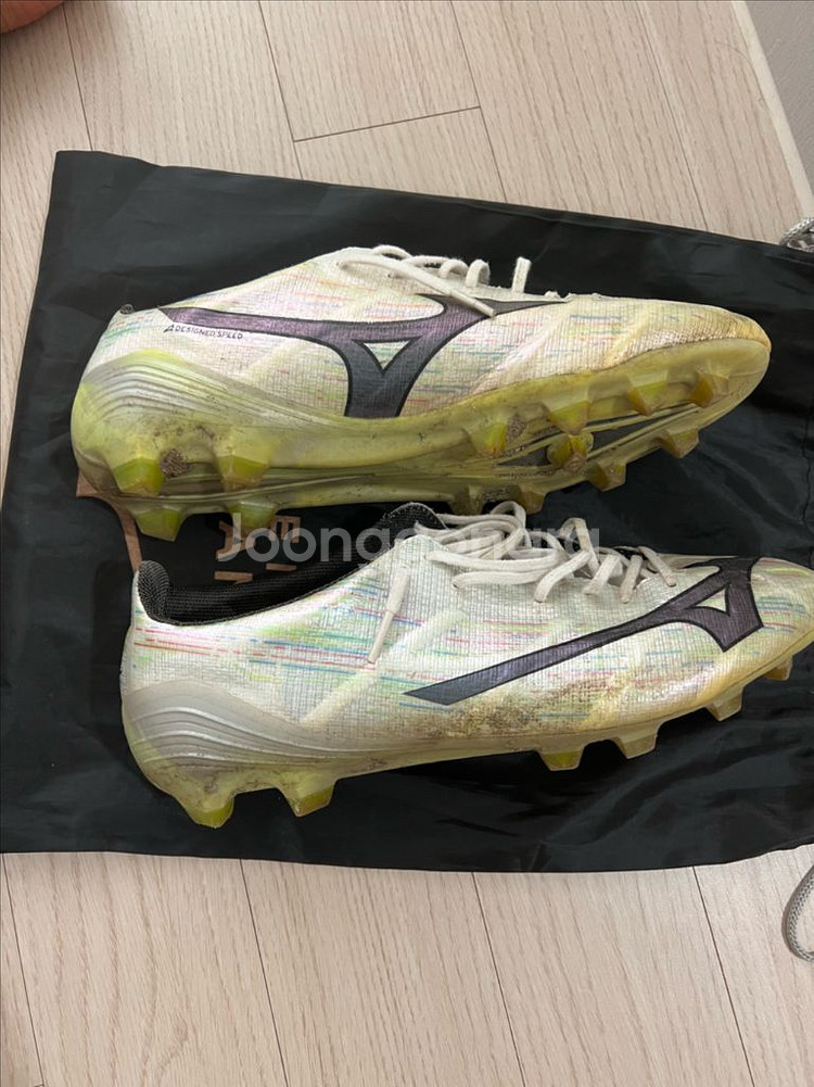 미즈노 알파 엘리트 fg 축구화--1