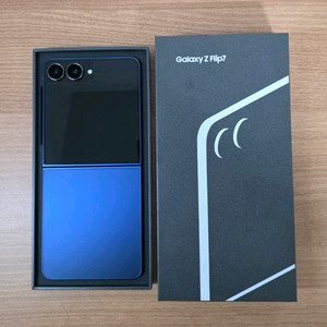 갤럭시 Z플립7 블루 512GB