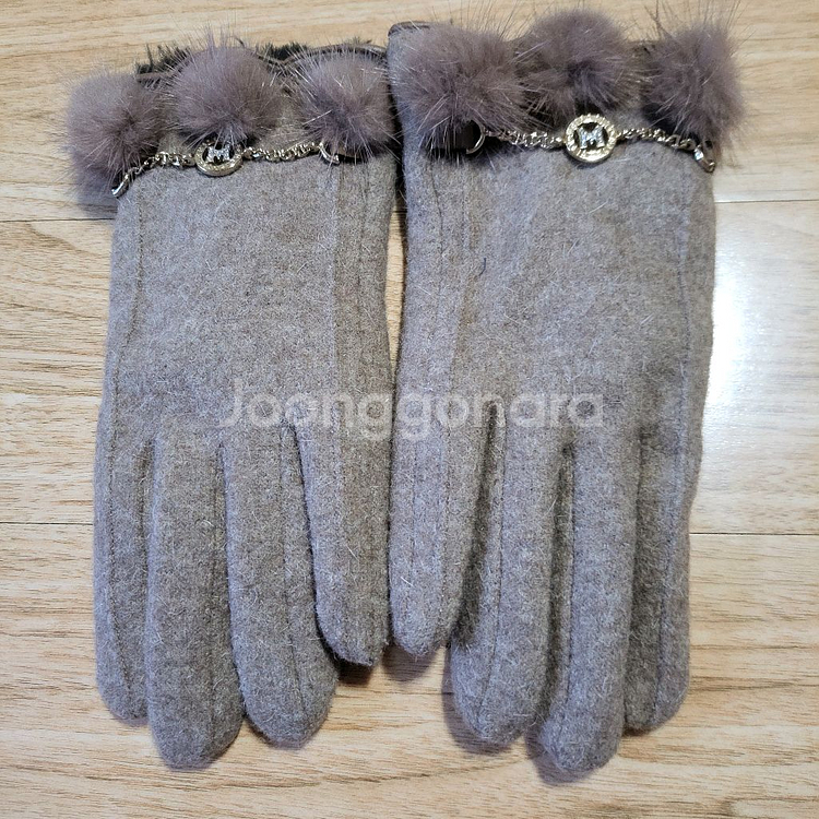 메트로시티 털 장갑--0