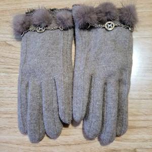 메트로시티 털 장갑