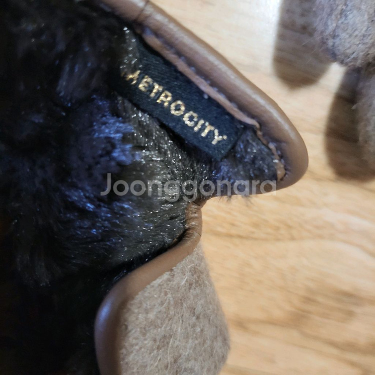 메트로시티 털 장갑--2