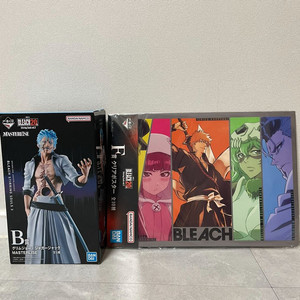 일괄))블리치 제일복권 B상 그림죠 20주년 피규어 &