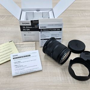 시그마 18-50mm F2.8 DC DN 렌즈(캐논)