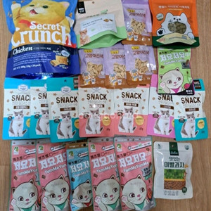 고양이 간식과자 일괄