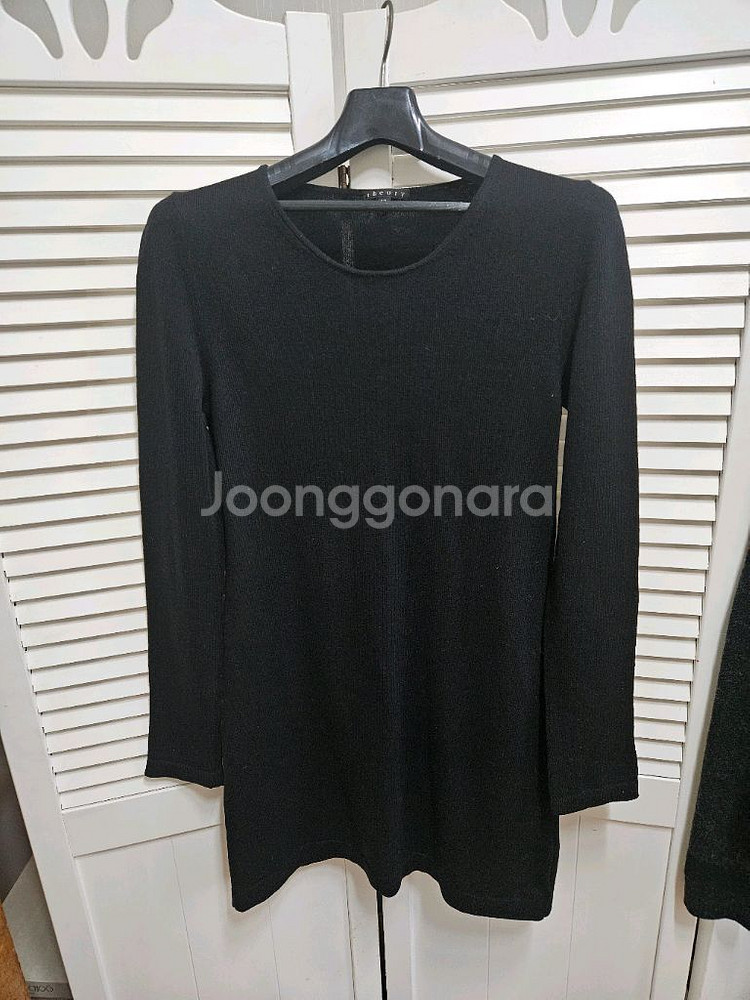 띠어리 긴팔 께시미어 100--0