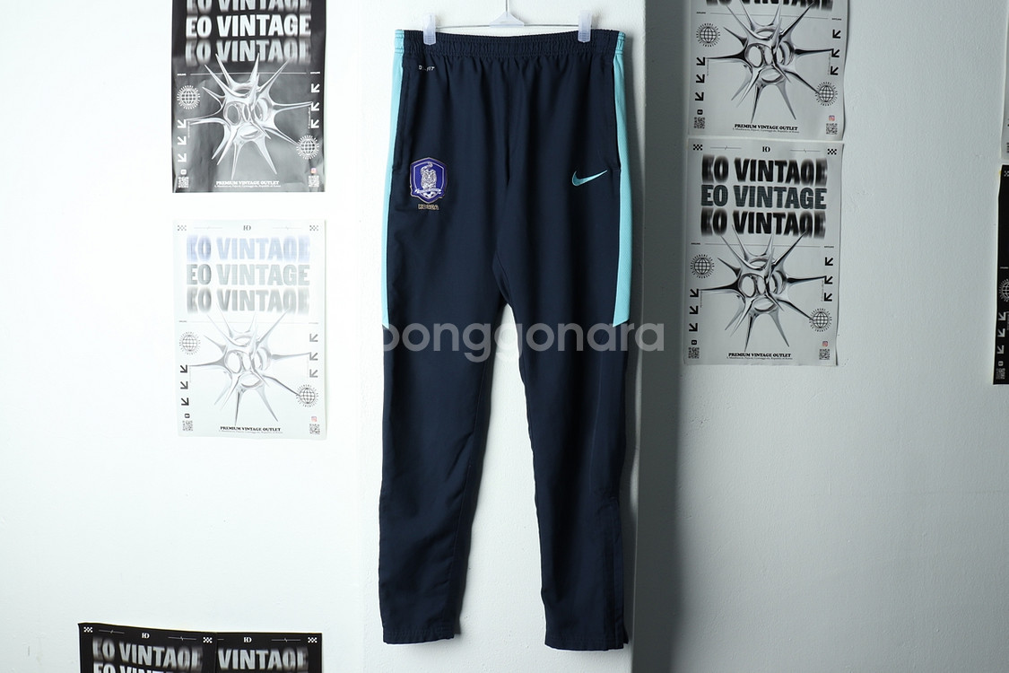 (L) 나이키 트레이닝복 바지 축구 한국 국대--1