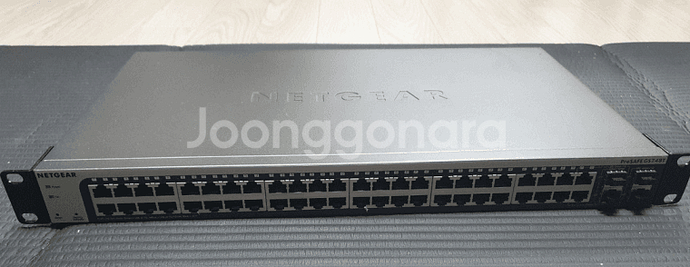 48포트 기가비트 스위칭 허브 - 넷기어 748T, 넷기어 GS348, DELL 2848, 화웨이 PoE--0