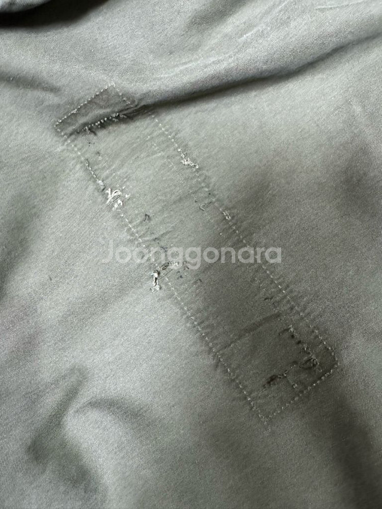 [S]미군 M-65 피쉬테일 개파카 자수 커스텀--6