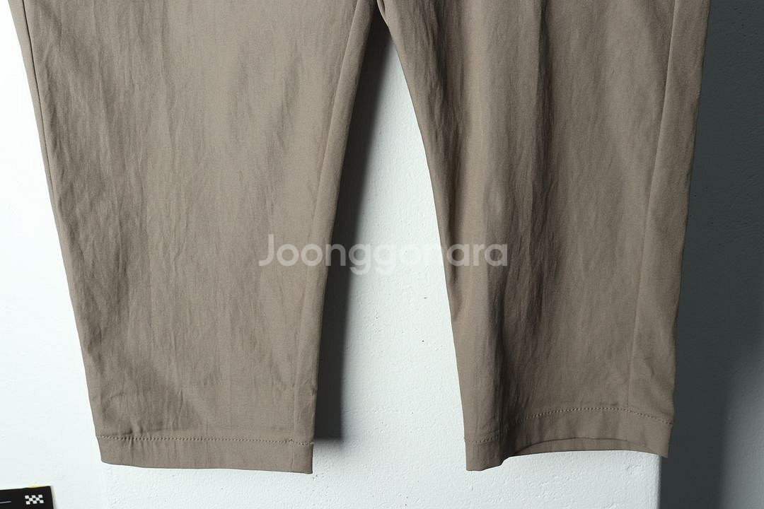 W(L) 구호 슬랙스 경량 바지 배기 베이지--3