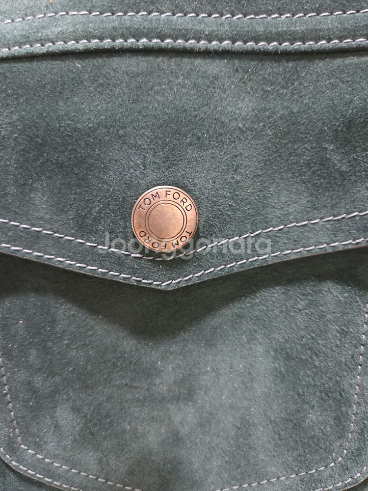 톰포드 / TFL858 그린 스웨이드 자켓 / IT48--3