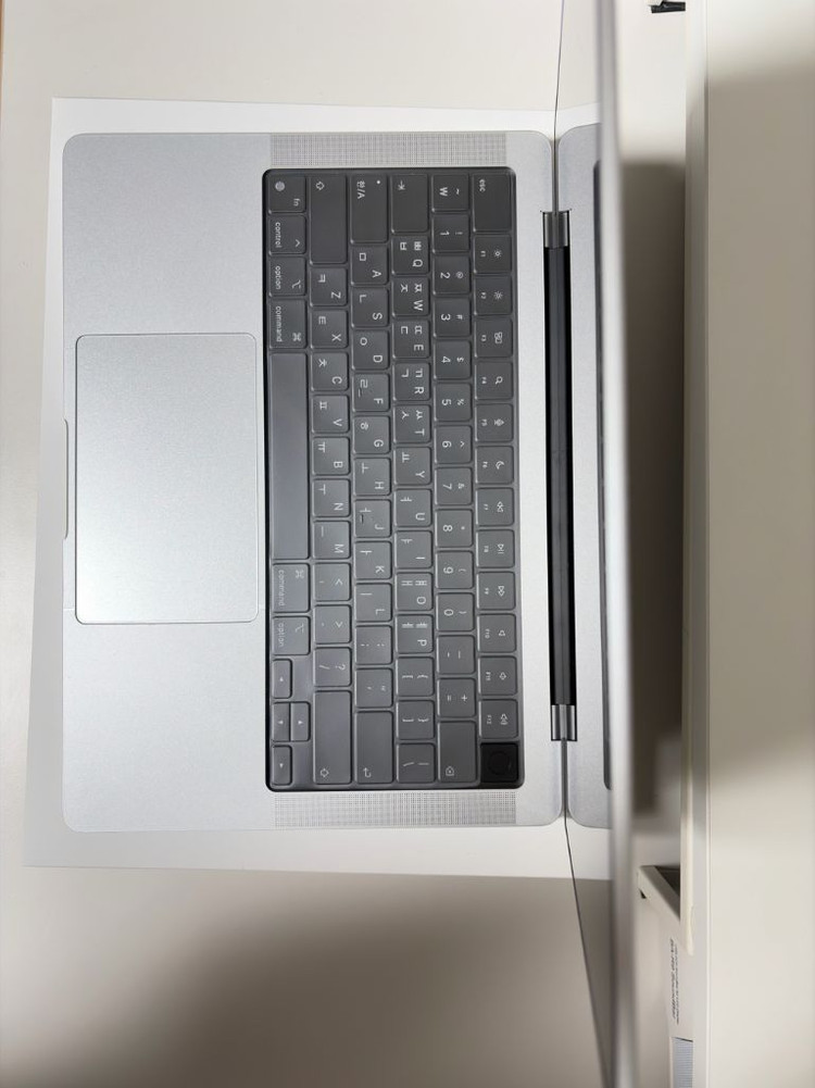 맥북프로m4 14인치 실버 512g 16g 풀박스--3