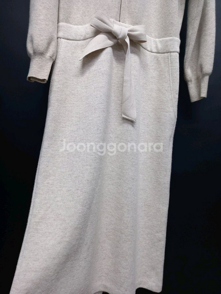 오즈세컨 추동 백 자카드 니트 맥시원피스 44.55--8