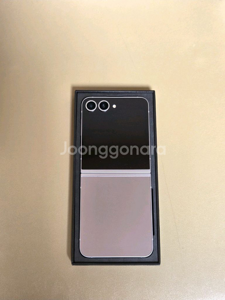 S급) 갤럭시 Z 플립6 실버 쉐도우 256GB 풀박스--4