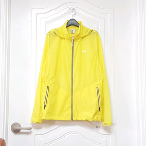 k2 여성 바람막이 노랑 옐로우 집업 점퍼 100