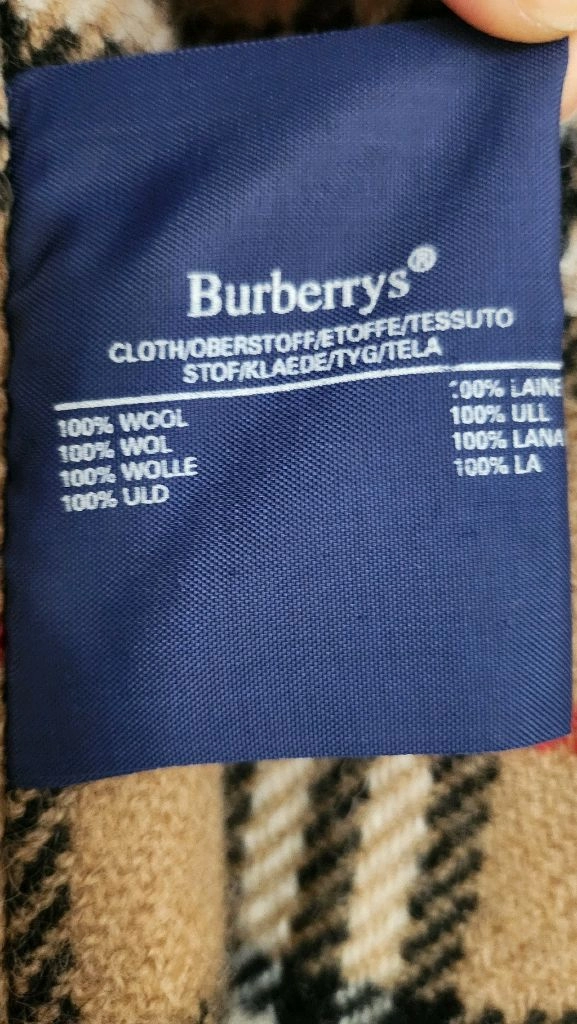 Burberrys. 빈티지 영국생산 울100내피 버버리 싱글 트렌치코트 이미지